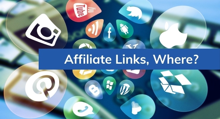 Affiliate Links Via Social Media